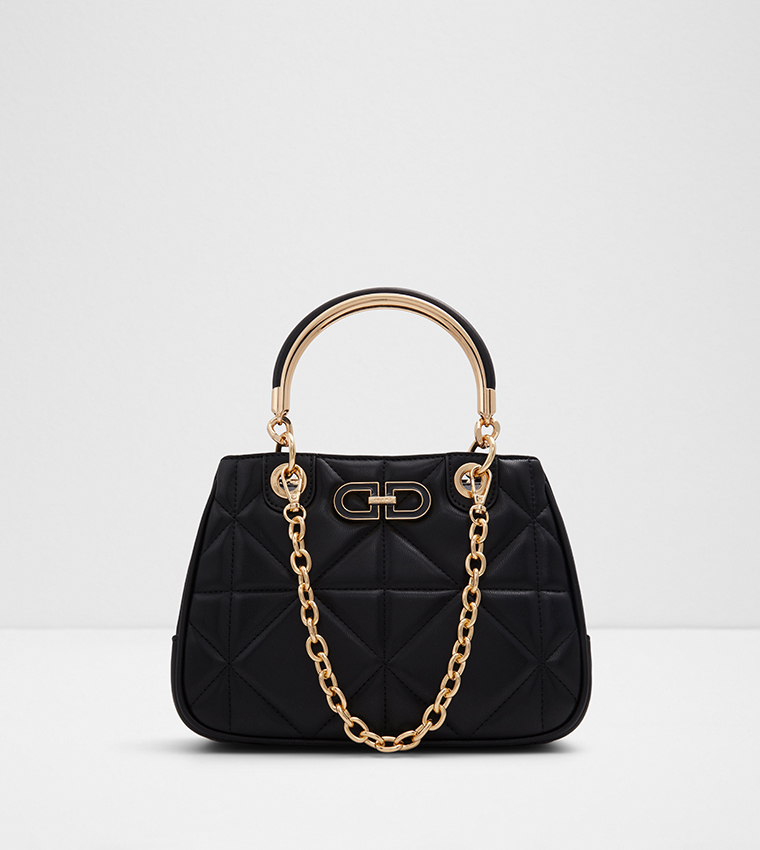 Buy Aldo NANACELIA Quilted Satchel Bag In Black | 6thStreet Saudi Arabia