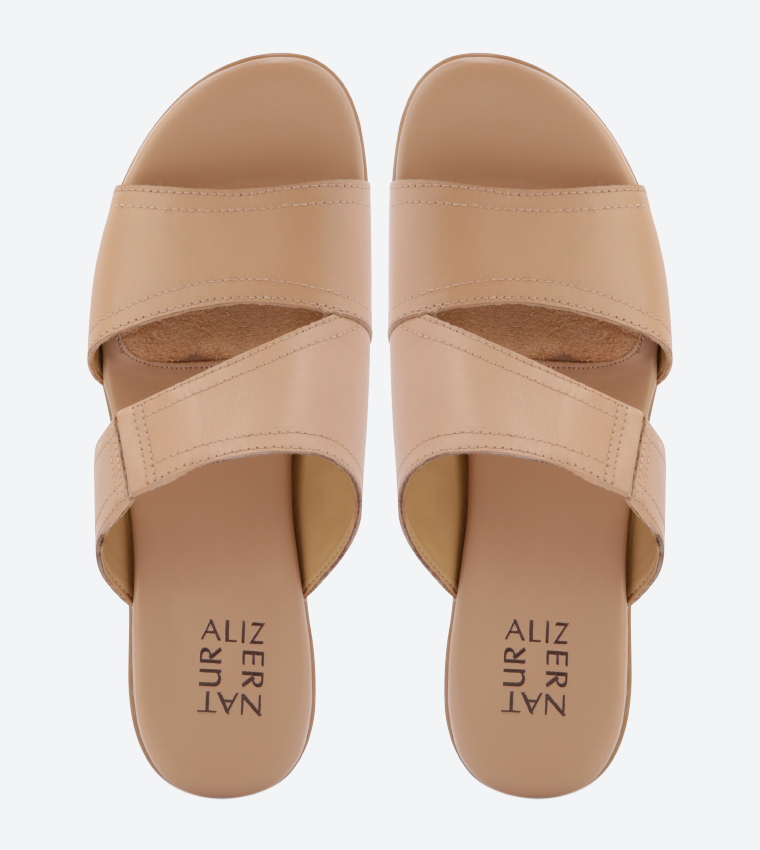 Buy Naturalizer Nerice Slides Beige NANERICE In Beige 6thStreet