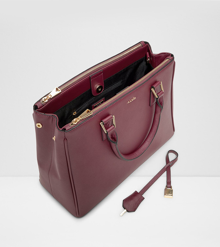 NANEVER Textured Satchel Bag