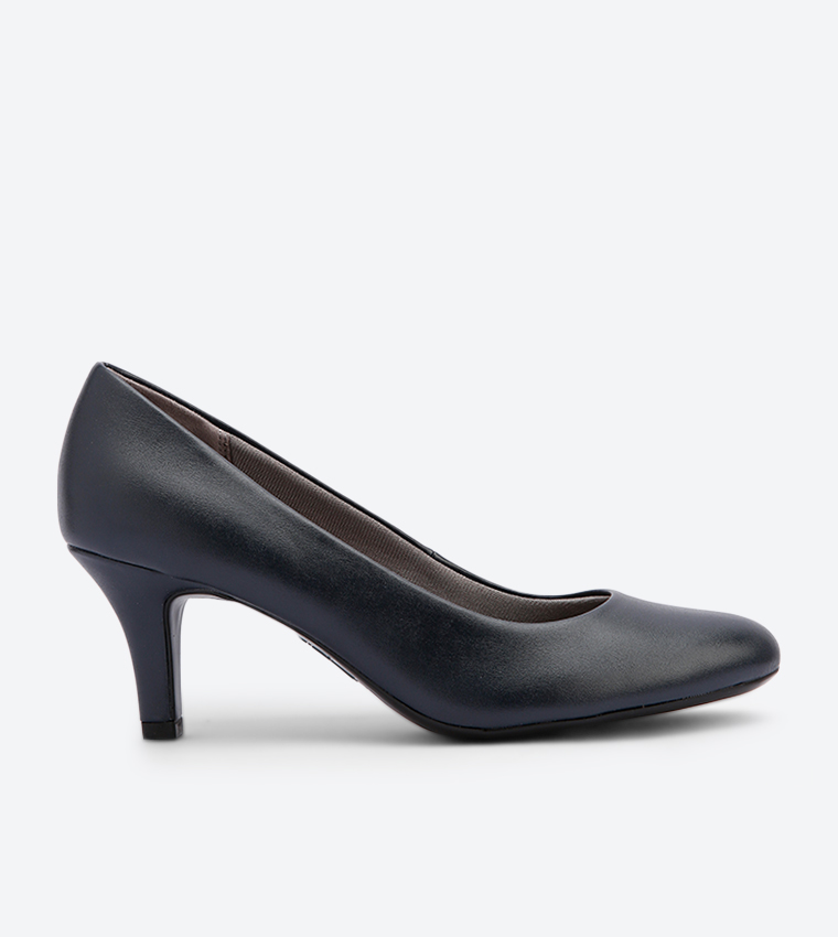 Life stride deals navy pumps