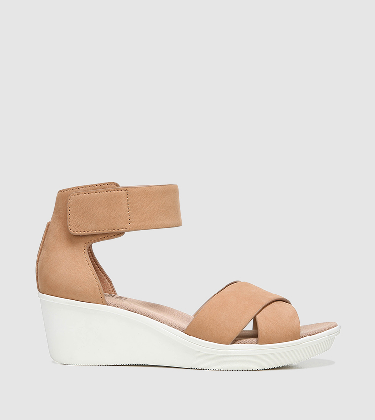 Tan wedge sales mules