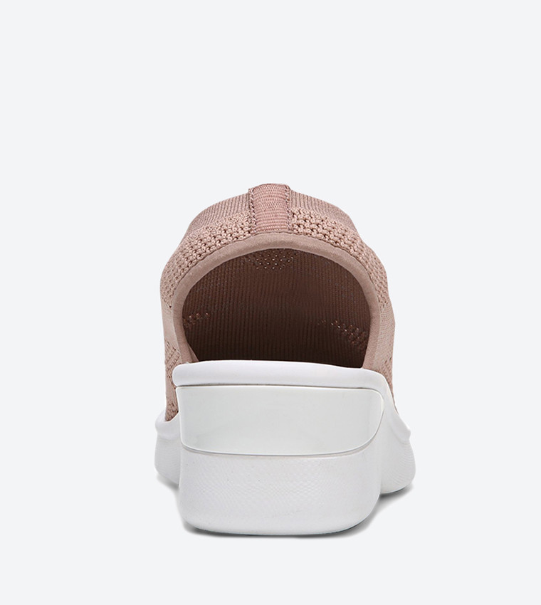 SECRET Mesh Detail Platform Sandals