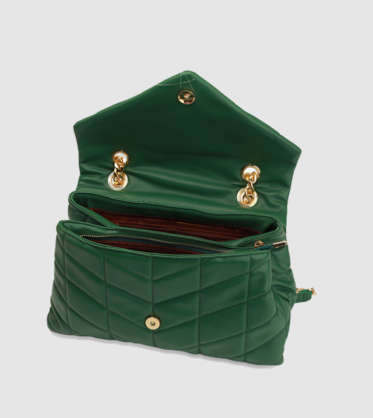 Natalia Quilted Leather Crossbody Bag