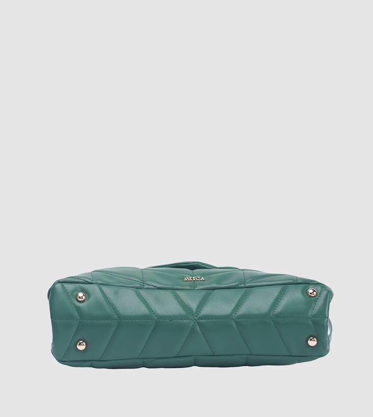 Natalia Quilted Leather Crossbody Bag