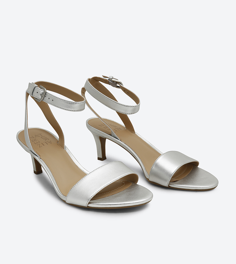 Buy Naturalizer Tinda Sandals Silver In Silver 6thStreet UAE