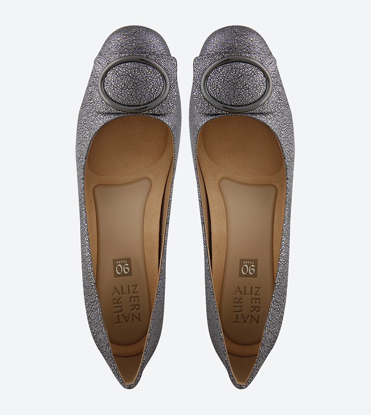 naturalizer silver pumps
