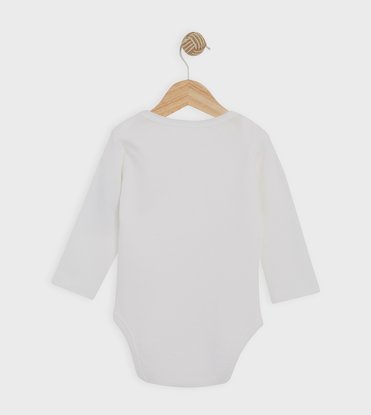 Solid Long Sleeves Bodysuit