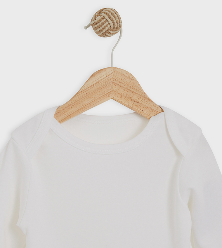 Solid Long Sleeves Bodysuit