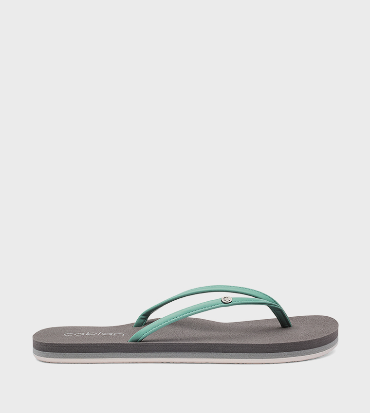 NIAS Bounce Logo Detail Flip-Flops