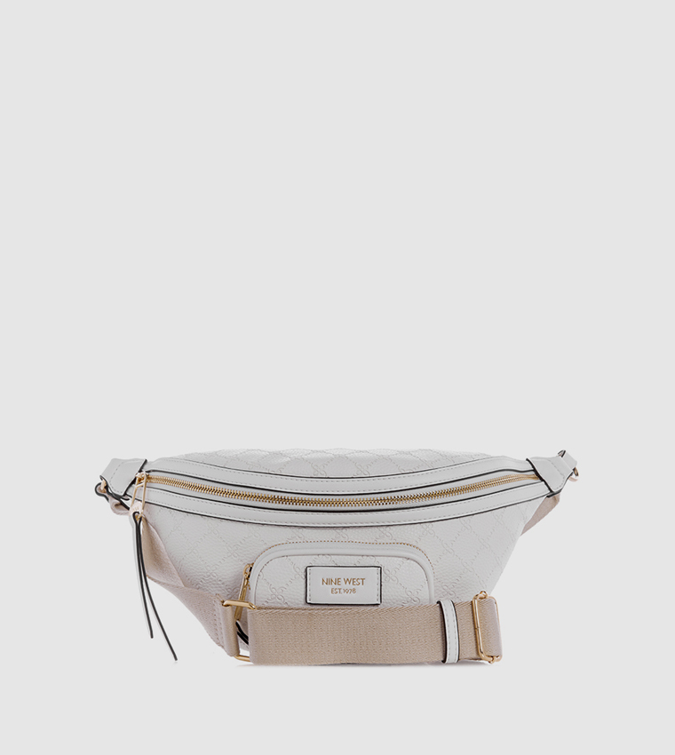 Buy Nine West HOUGHTON Textured Fanny Bag In White 6thStreet UAE