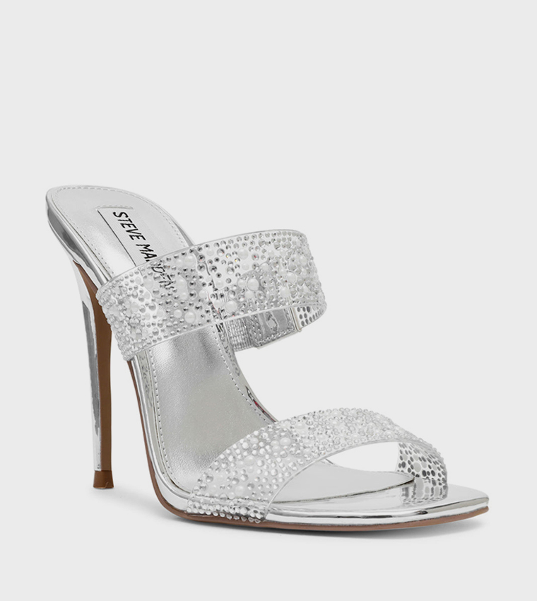 NEBULA Embellished Heeled Sandals