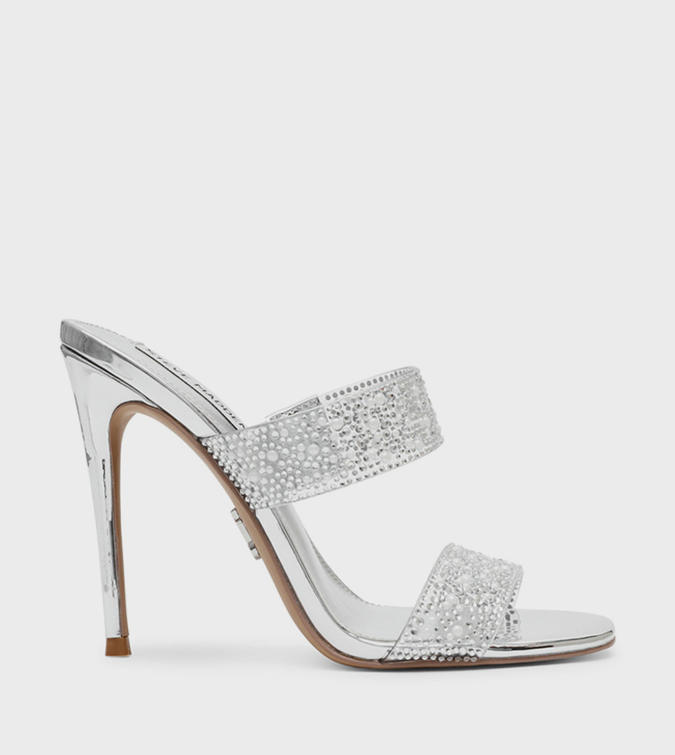 NEBULA Embellished Heeled Sandals