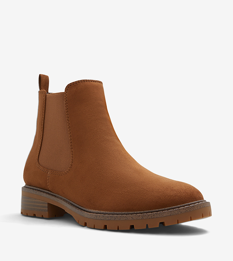 Buy Call It Spring NEEDA Ankle Length Chelsea Boots In Brown 6thStreet Saudi Arabia