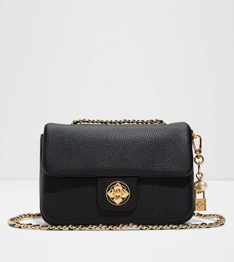 NELLYNE Twist Lock Convertible Shoulder Bag