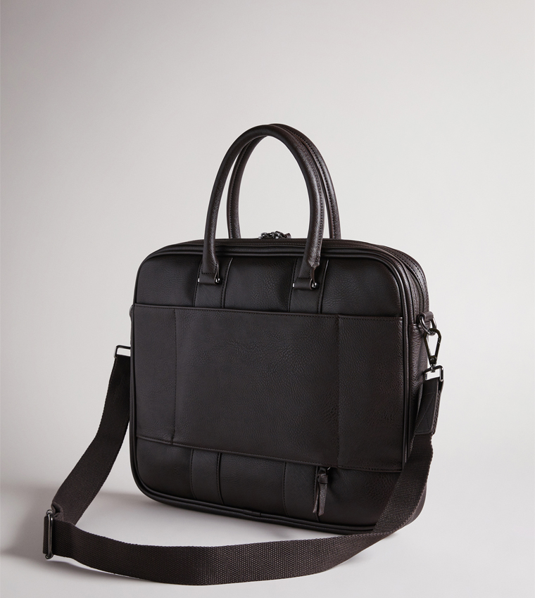 Contrast Trim Messenger Bag