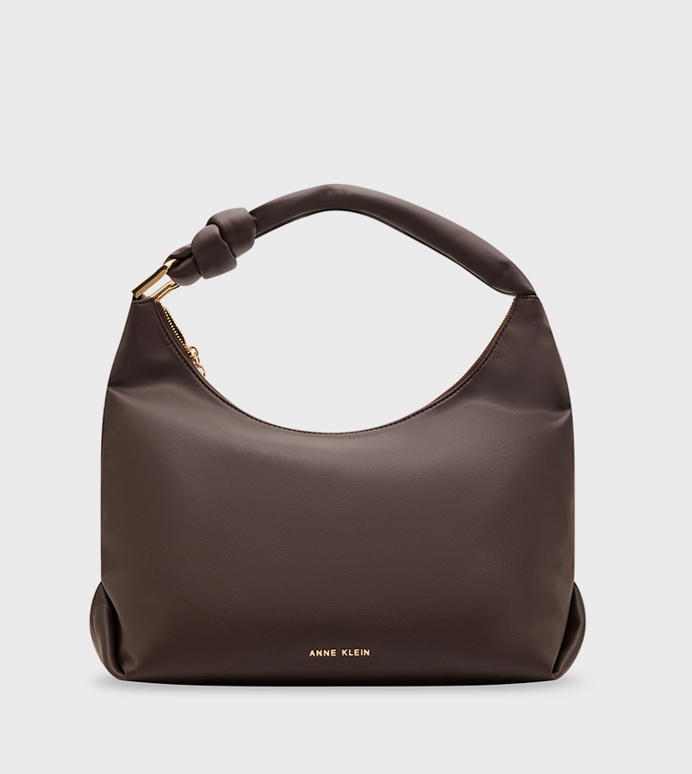 Textured Hobo Bag