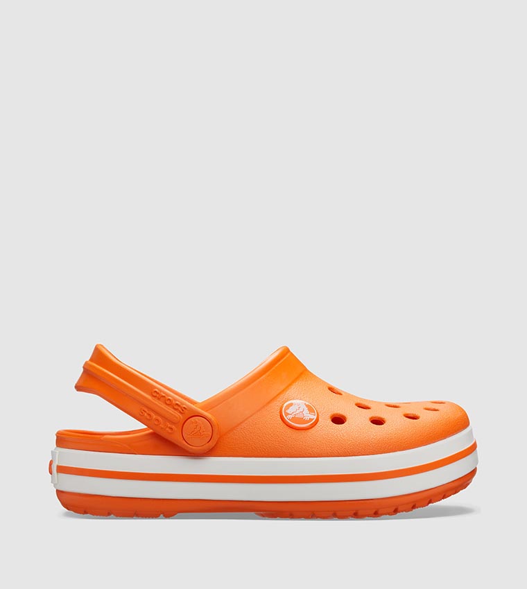 Crocband Kids Orange Crocs Buy Crocs Iconic Lightweight With Ankle