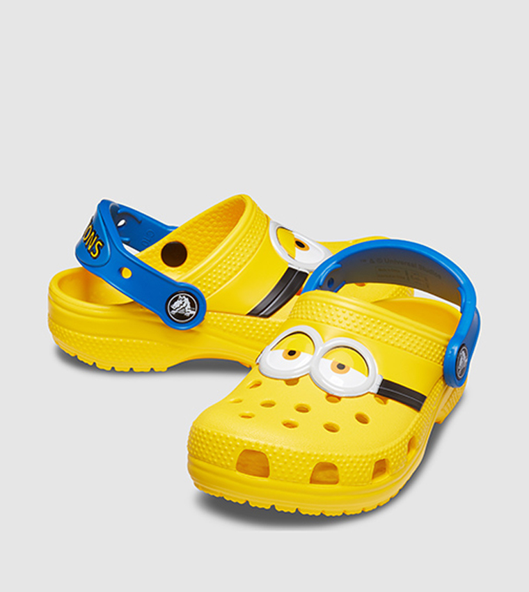 Buy Crocs Kids FunLab I Am Minions Clog In Yellow 6thStreet Qatar