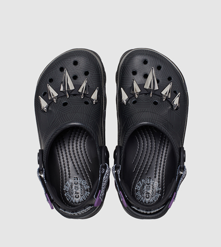 Buy Crocs Kids' Classic All Terrain Black Panther Clog In Black