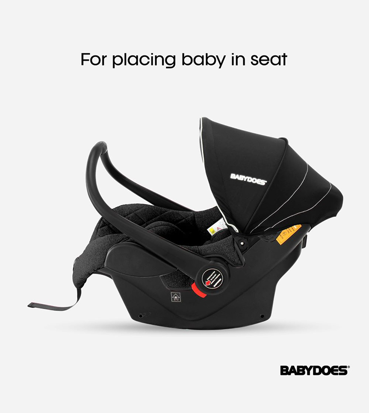 Car Seat Carrier with Full Body Support Cushion (Up to 13 Kg)