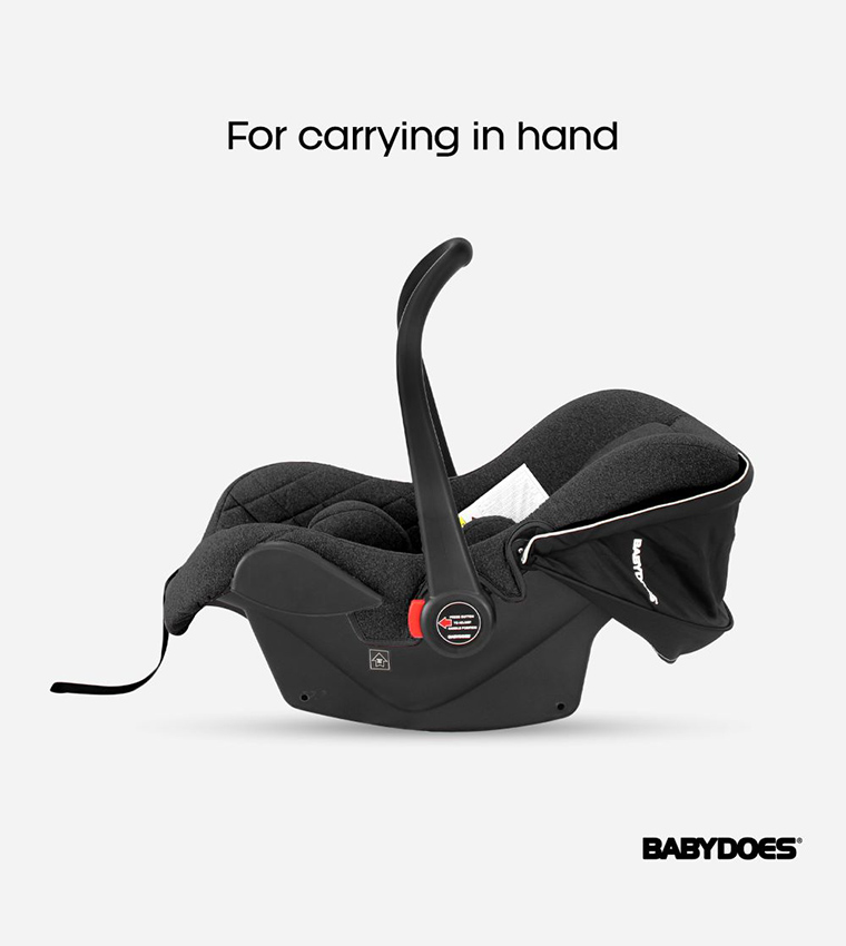 Car Seat Carrier with Full Body Support Cushion (Up to 13 Kg)