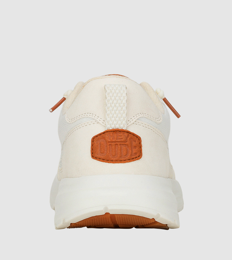 Buy HEY DUDE SIROCCO ALTA Essentials Runner Sneakers In White ...