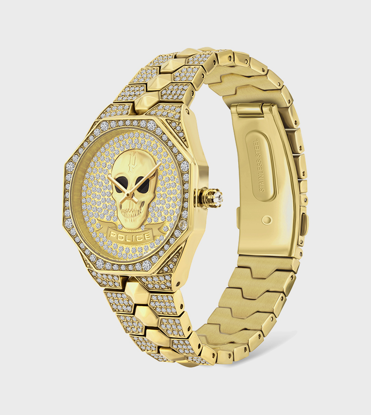 MONTARIA Silver Dial Stainless Steel Bracelet Watch - 35mm