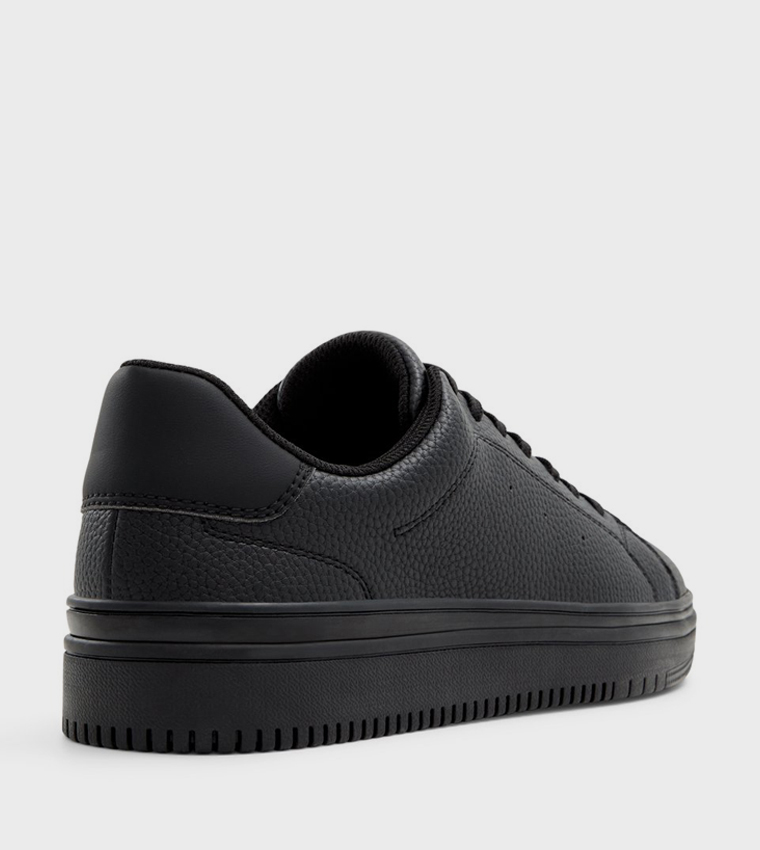 NEWCOMB Round Toe Lace-Up Sneakers
