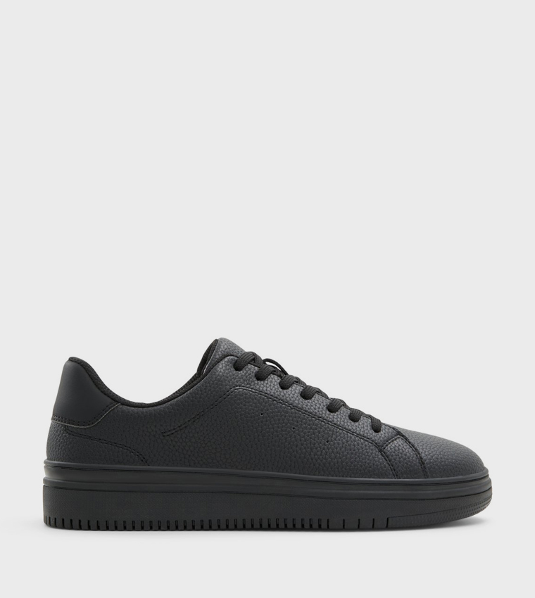 NEWCOMB Round Toe Lace-Up Sneakers