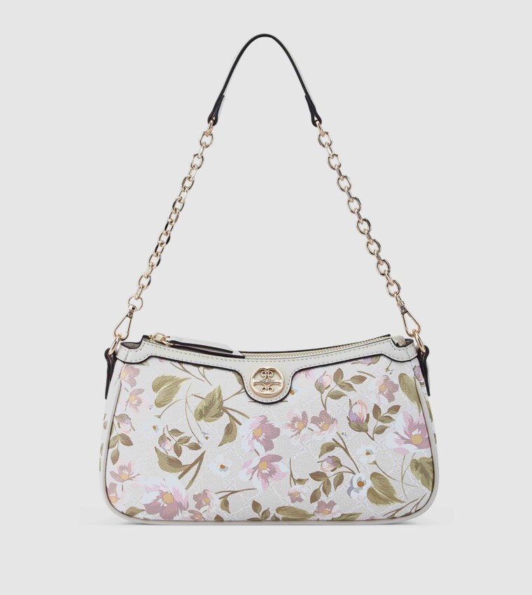 AYDIN Patterned Logo Detail Shoulder Bag
