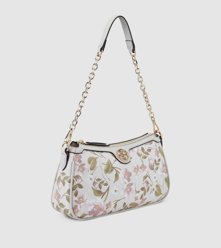 AYDIN Patterned Logo Detail Shoulder Bag