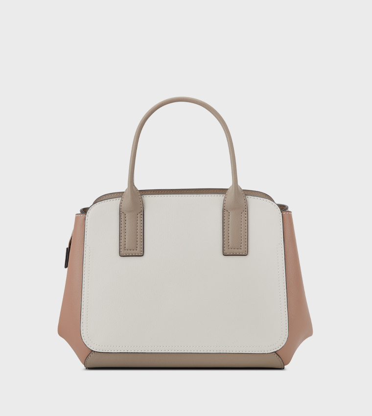 MORDEN Color Block Satchel Bag