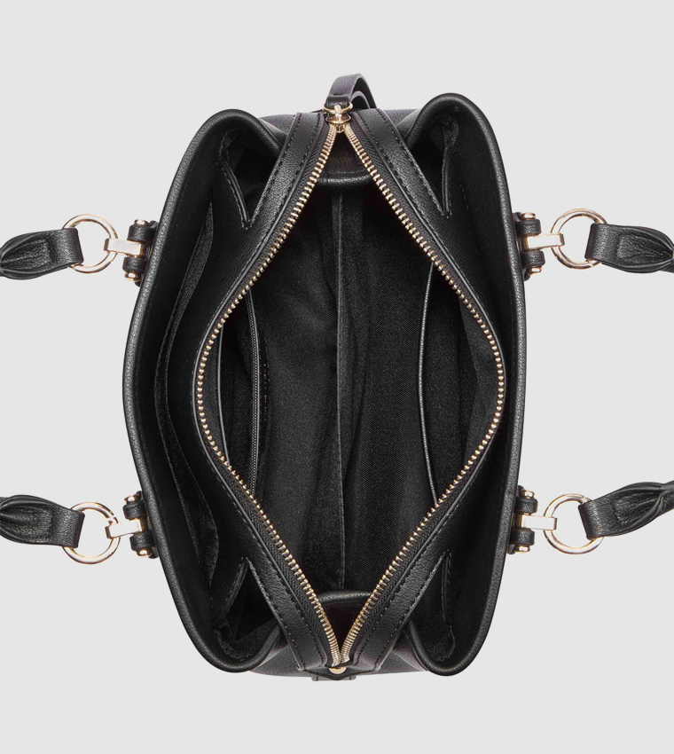 SAOIRSE Logo Detail Satchel Bag