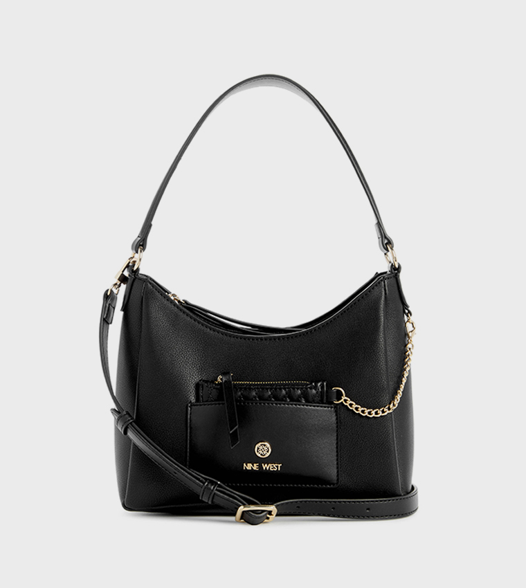 MAVERICK Textured Shoulder Bag