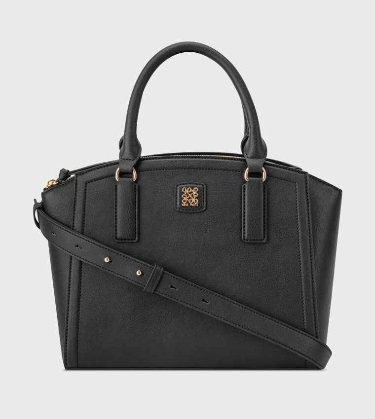 Buy Nine West COEN Textured Satchel Bag In Black 6thStreet Oman