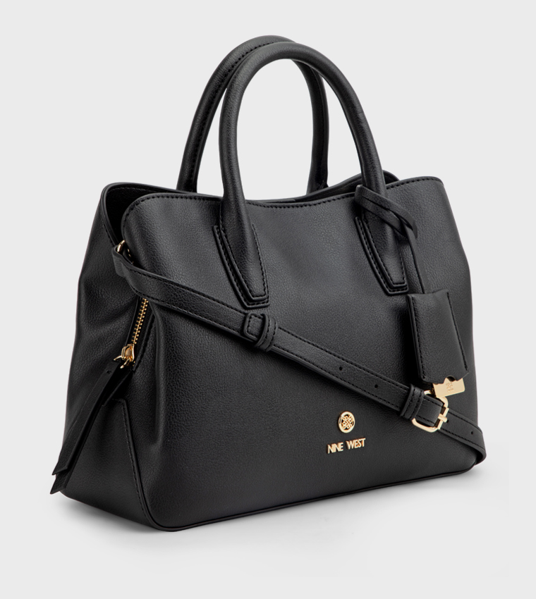 LAKELYN Textured Satchel Bag