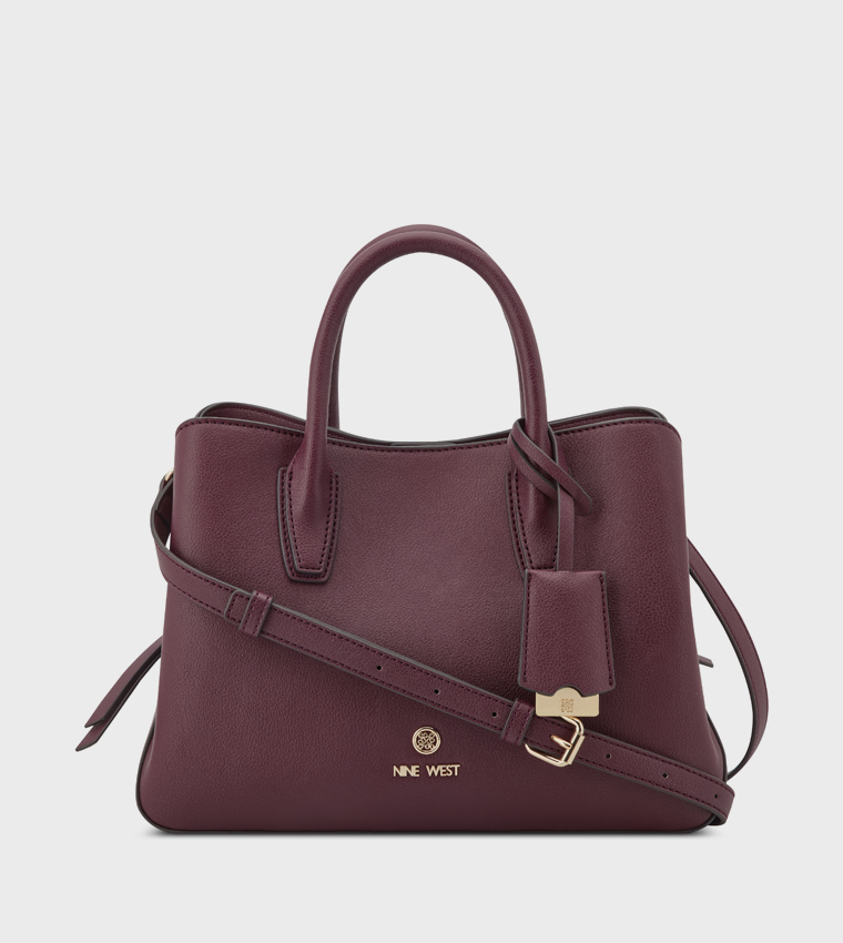 LAKELYN Textured Satchel Bag