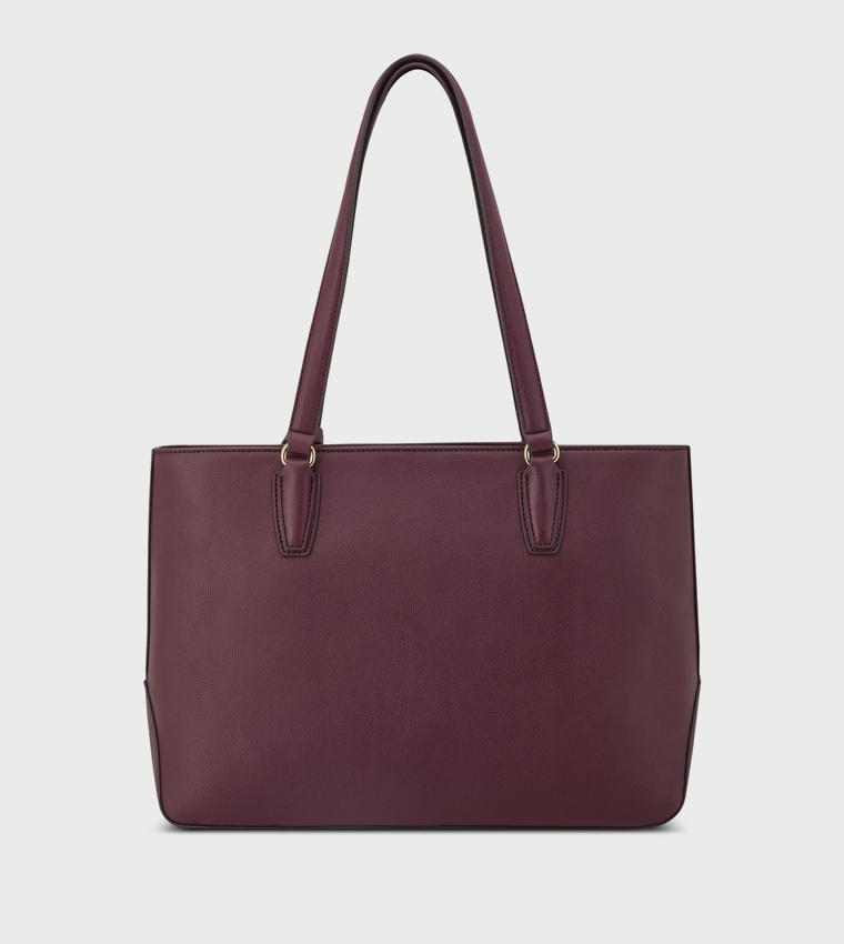 LAKELYN Textured Tote Bag