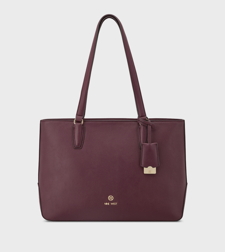 LAKELYN Textured Tote Bag