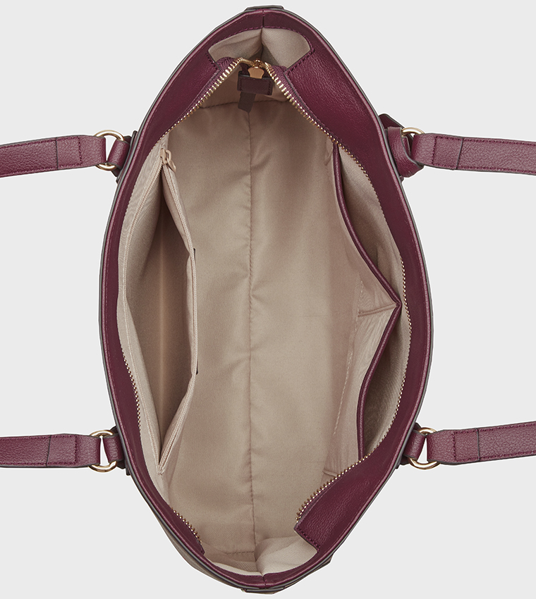 LAKELYN Textured Tote Bag