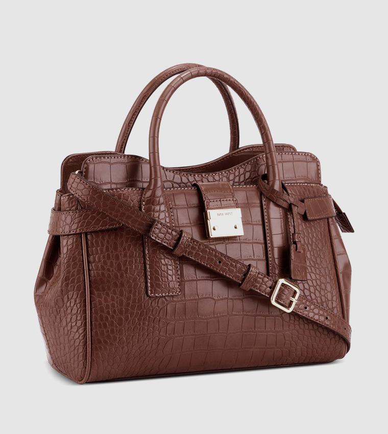 MARGAUX Elite Textured Satchel Bag