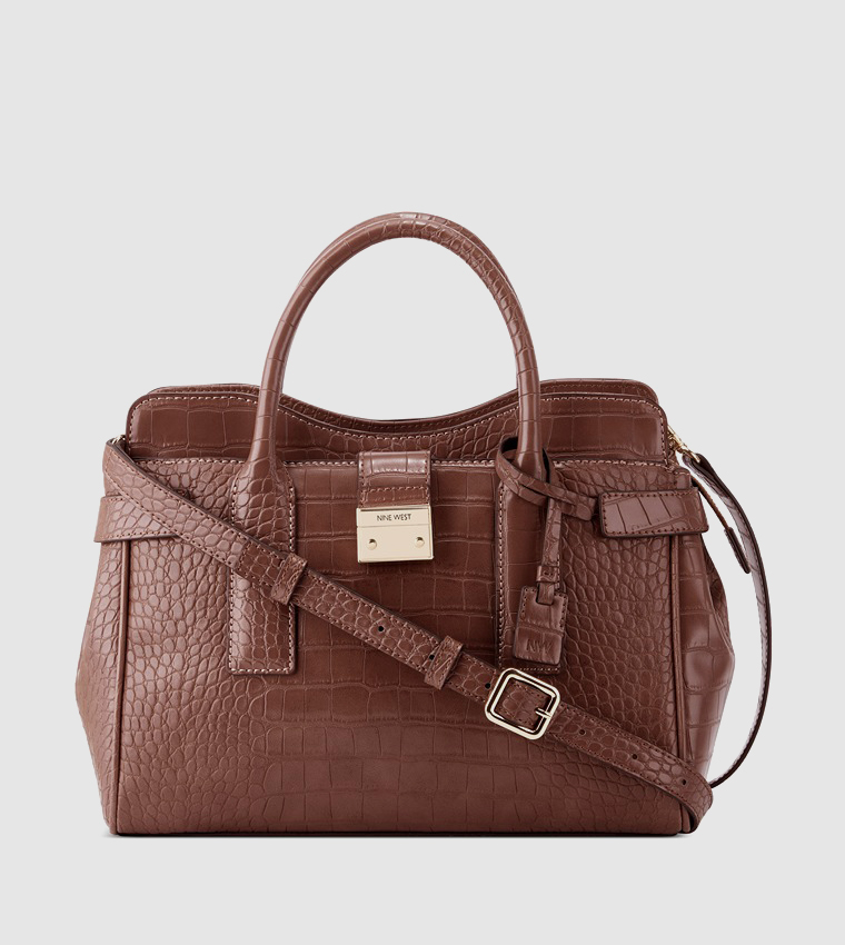 MARGAUX Elite Textured Satchel Bag