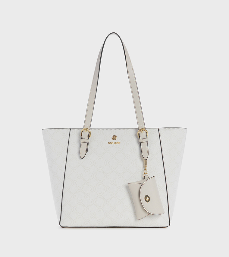 Buy Nine West SIERA Patterned Tote Bag In White 6thStreet UAE