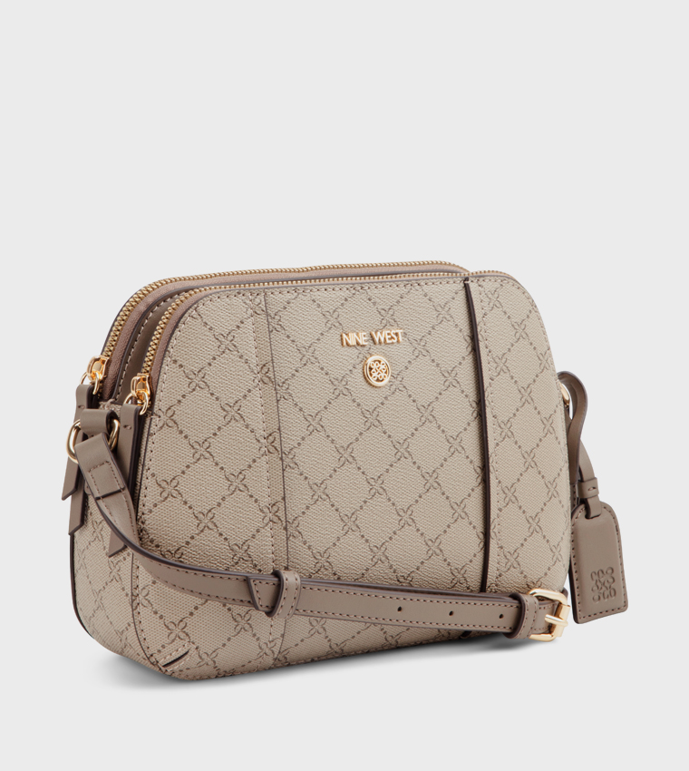 GRADY Monogram Patterned Crossbody Bag