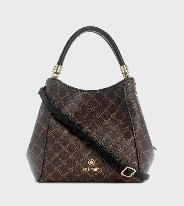 ETTA Jet Set Patterned Shoulder Bag