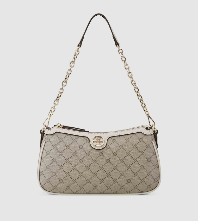 AYDIN Patterned Logo Detail Shoulder Bag