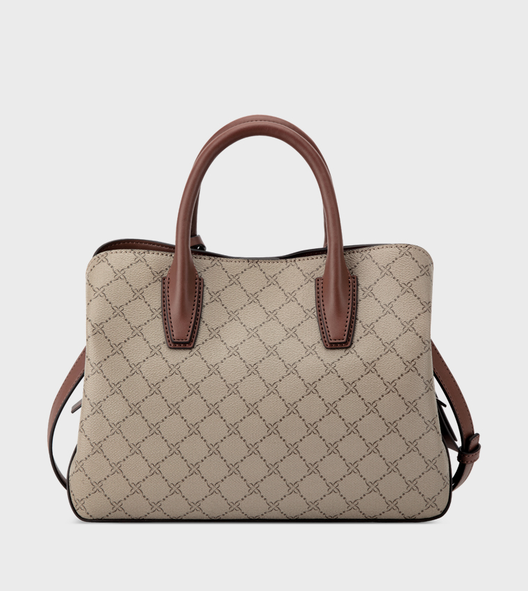 LAKELYN Monogram Patterned Satchel Bag