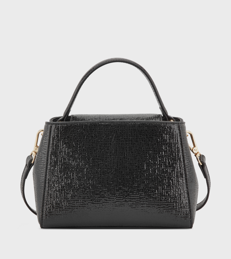NIAMH Textured Top Handle Bag
