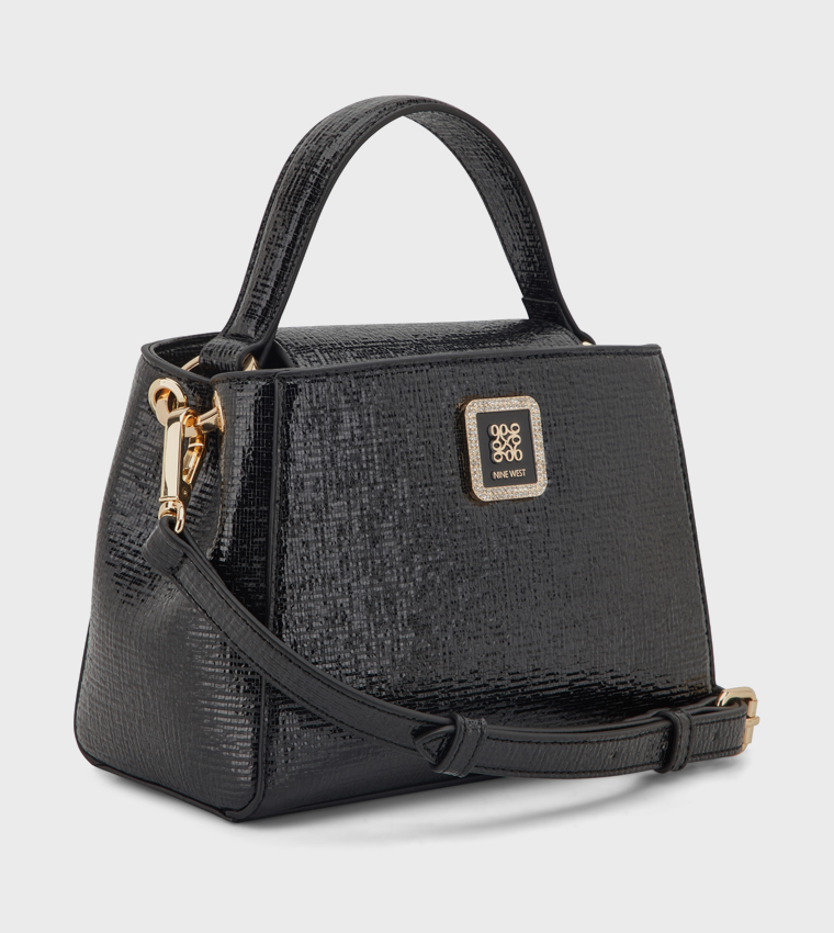 NIAMH Textured Top Handle Bag