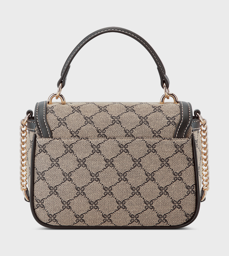 INNES Patterned Flap Top Handle Bag